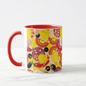 ピザ マグカップ (左)