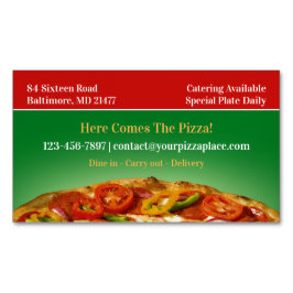 ピザ マグネット名刺