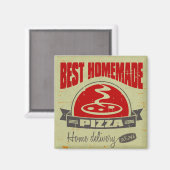 ピザ マグネット (正面/裏面)