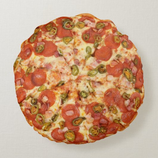 ピザ ラウンドクッション (裏面)