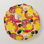 ピザ ラウンドクッション (裏面)