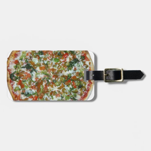 ピザ ラゲッジタグ (正面横)