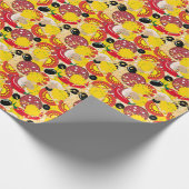 ピザ ラッピングペーパー (角)