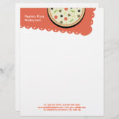 ピザ レターヘッド (正面/裏面)