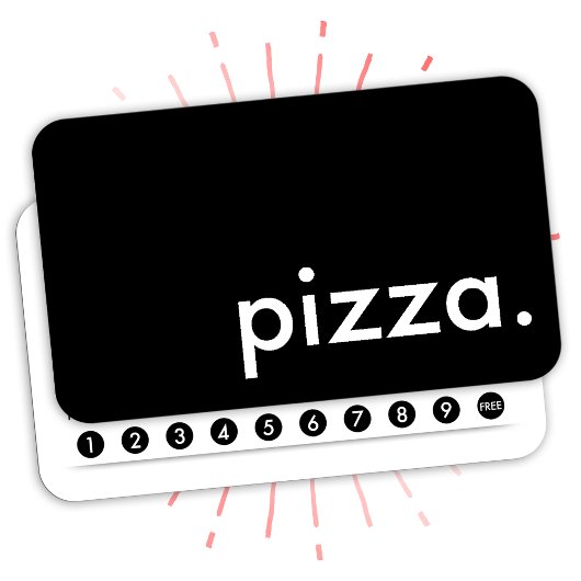 ピザ ロイヤルティカード ロイヤリティカード