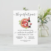 ピザ&ワインパーフェッイタリアントペアディナー 招待状 (スタンド正面)