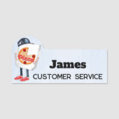 ピザ 名札 (正面)