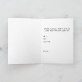 ピザ 招待状 (内部)