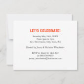 ピザ 招待状 (裏面)