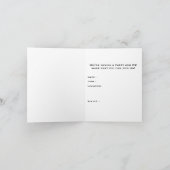 ピザ 招待状 (内部)