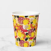 ピザ 紙コップ (裏面)