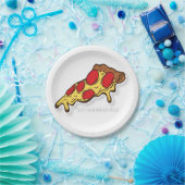 ピザ(紙皿) ペーパープレート (パーティー)