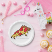 ピザ(紙皿) ペーパープレート (パーティー)