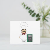 ピザ#5レシピカード ポストカード (スタンド正面)