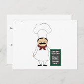 ピザ#5レシピカード ポストカード (正面/裏面)