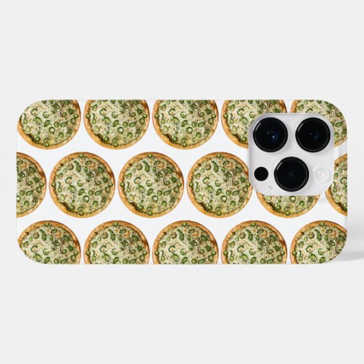 ピザ Case-Mate iPhoneケース (裏面 (横))