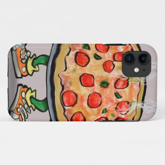 ピザ Case-Mate iPhoneケース (裏面(横))