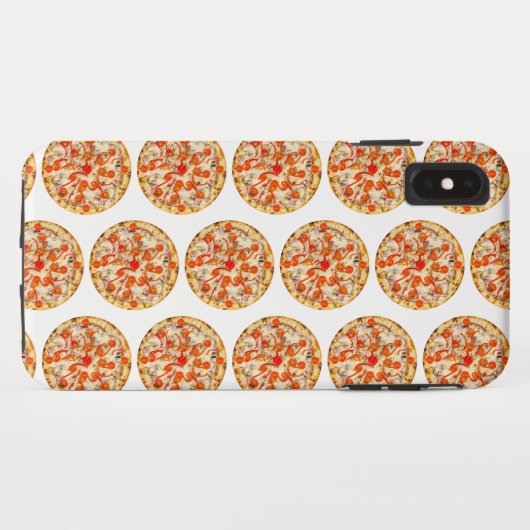 ピザ Case-Mate iPhoneケース (裏面(横))