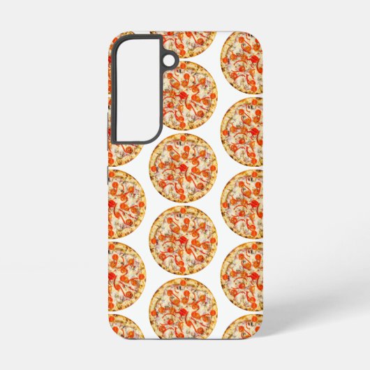 ピザ SAMSUNG GALAXYケース (裏面)