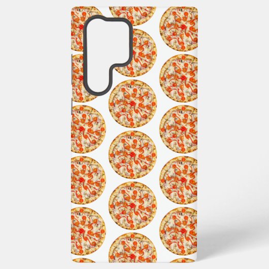 ピザ SAMSUNG GALAXYケース (裏面)