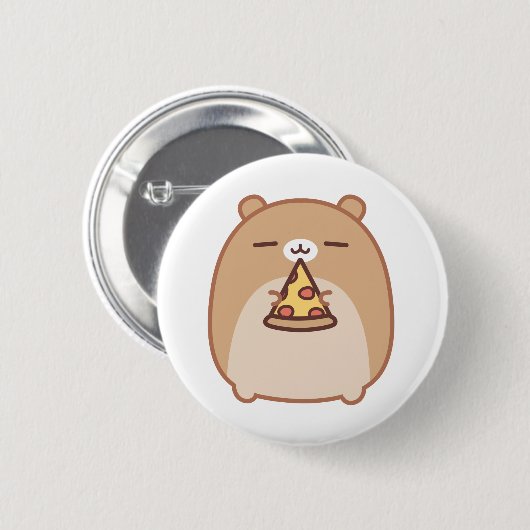 ピザPsushiボタン 缶バッジ (正面&裏面)