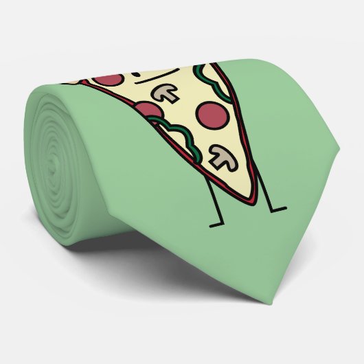 ピザSlizeのタイ ネクタイ (ロール)