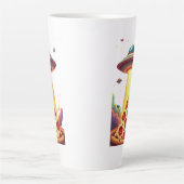 ピザUFO誘拐事件 カフェラテマグ (正面)