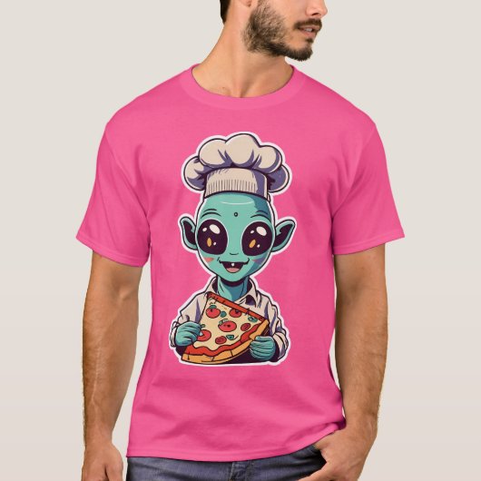 ピザUfo Tシャツ (正面)