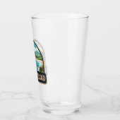 ピジョンアイランドナショナルパークサンルシア旅行アート タンブラーグラス (左)