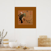 ピジョンアンドピーチバイモハットー中国のアートプリント ポスター (キッチン)