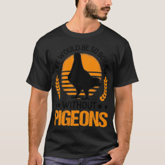 ピジョンギフト愛好家キャリア Tシャツ