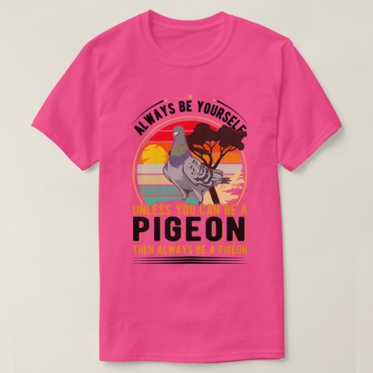 ピジョンギフト愛好家2 Tシャツ (デザイン正面)