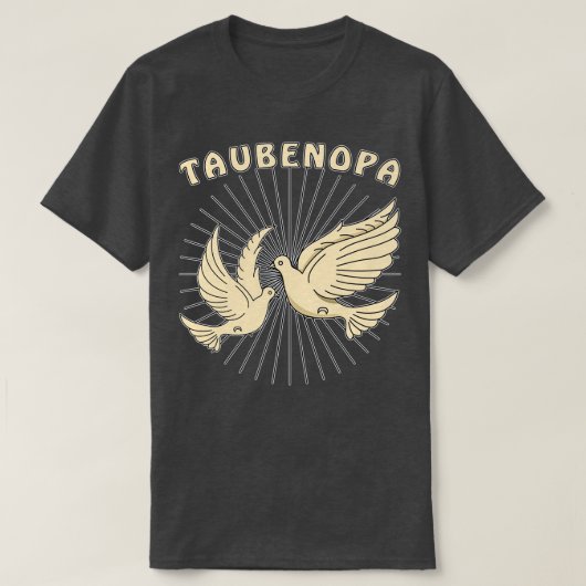 ピジョングランパ Tシャツ (デザイン正面)