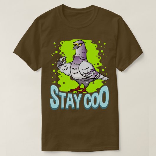 ピジョンステイクー Tシャツ (デザイン正面)