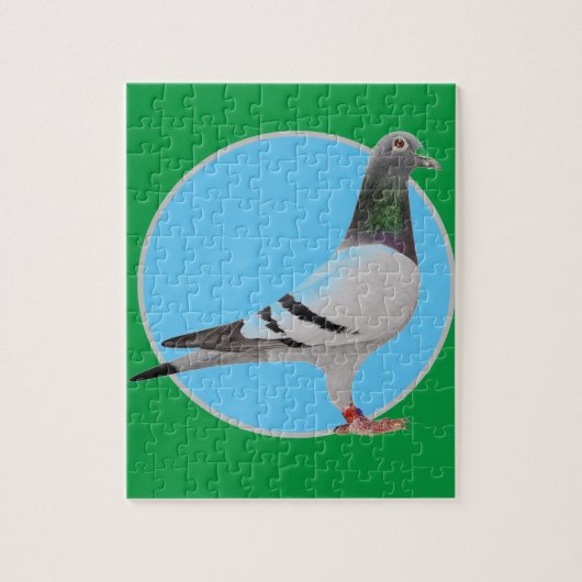 ピジョンデザインジグソーパズル。 ジグソーパズル (縦)