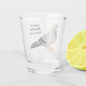 ピジョンデザイン ショットグラス (裏面)