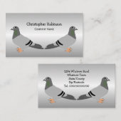 ピジョンデザイン パーソナライズされた 名刺 (正面/裏面)