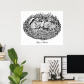 ピジョンネストベビー ポスター (ホームオフィス)