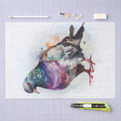 ピジョンバードウォーター色 薄葉紙 (クラフト)