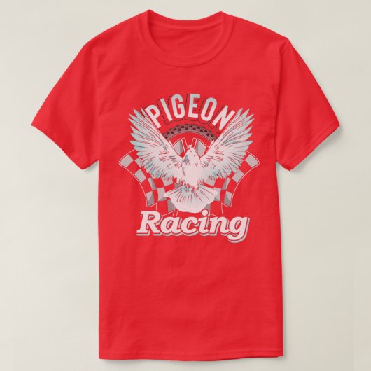 ピジョンバードレーシング4 Tシャツ (デザイン正面)