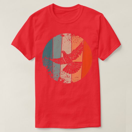 ピジョンバードヴィンテージ2 Tシャツ (デザイン正面)