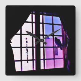 ピジョンビュー スクエア壁時計