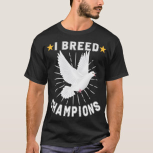 ピジョンピジョンレーシング鳩レーサーピオンキーパー18 Tシャツ