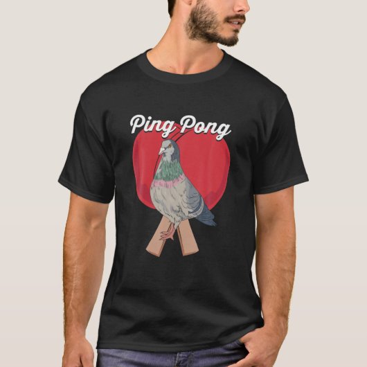 ピジョンピンポン Tシャツ (正面)
