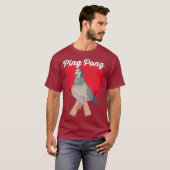 ピジョンピンポン Tシャツ (正面フル)