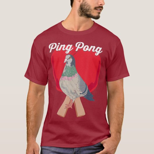 ピジョンピンポン Tシャツ (正面)