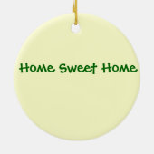 ピジョンフォージテネシーのホリデークリスマスオーナメント セラミックオーナメント (裏面)