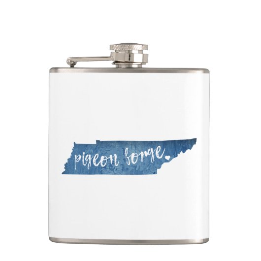 ピジョンフォージテネシー木目 フラスク (正面)