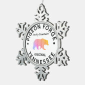 ピジョンフォージテネシー スノーフレークピューターオーナメント (右)