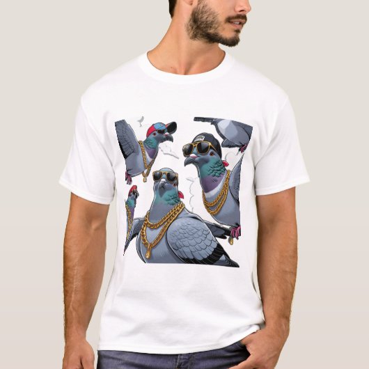 ピジョンフード Tシャツ (正面)